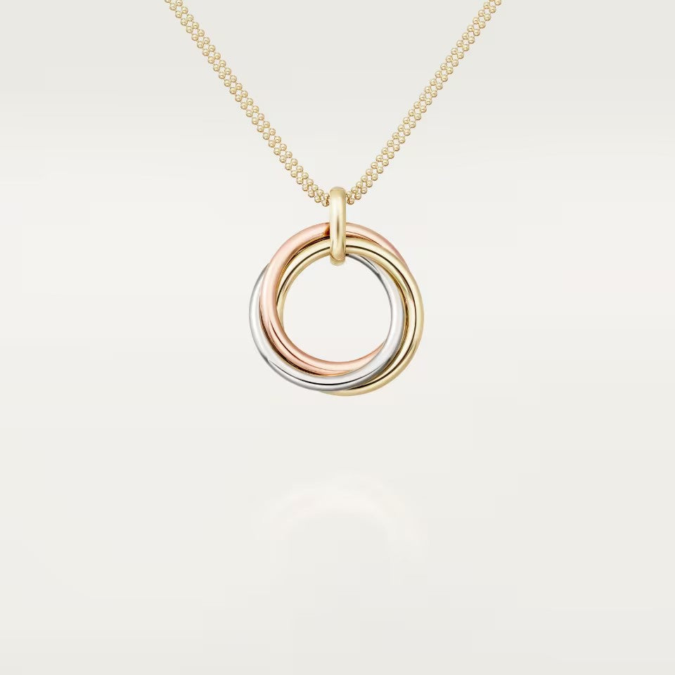 [LUXE] TRINITY LARGE NECKLACE