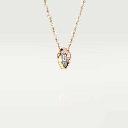 [LUXE] TRINITY CUSHION NECKLACE COLLECTION