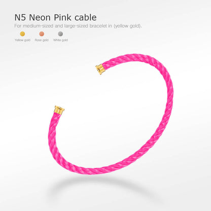 [LUXE]CABLES DE PULSERA SERIE FORCE 50 OPCIONES (SELECCIÓN DIY)