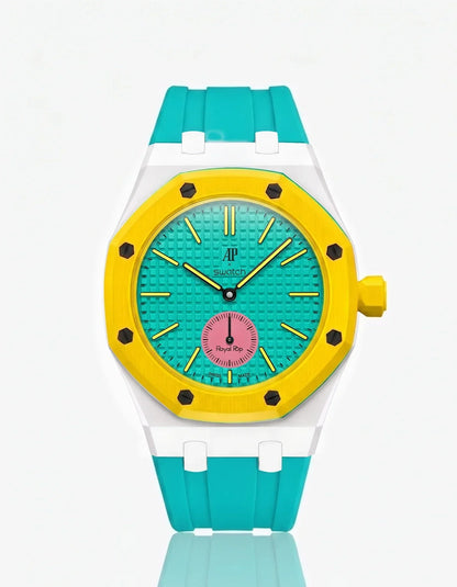 Silicone Strap & Case  Royal Pop Otg Roz(Customize  Colors)