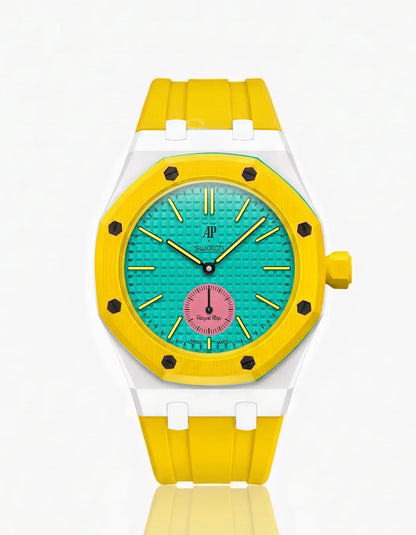 Silicone Strap & Case  Royal Pop Otg Roz(Customize  Colors)