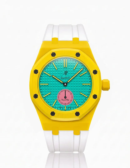 Silicone Strap & Case  Royal Pop Otg Roz(Customize  Colors)