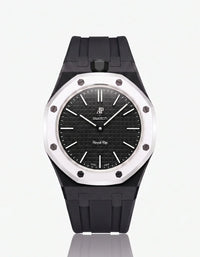 Silicone Strap & Case Royal Pop Ocho Negro(Customize  Colors)