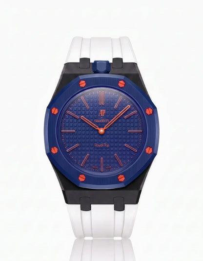 Silicone Strap & Case  Royal Pop Orenji Hachi(Customize  Colors)