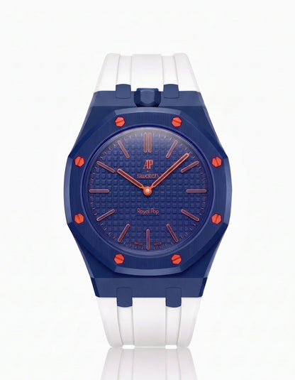 Silicone Strap & Case  Royal Pop Orenji Hachi(Customize  Colors)