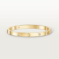 [LUXE] LOVE BRACELET 4.8MM 4 DIAMONDS