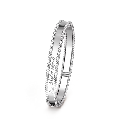 [LUXE]PULSERA DE DIAMANTES PERLEE DE 1 HILERA 