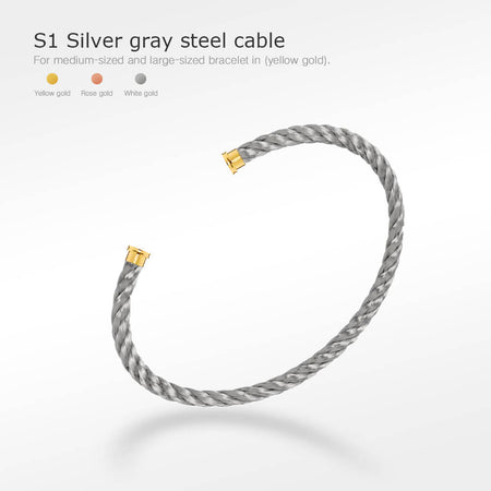 [LUXE]CABLES DE PULSERA SERIE FORCE 50 OPCIONES (SELECCIÓN DIY)