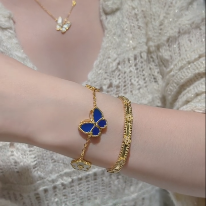 [LUXE]PULSERA CON 5 MOTIVOS DE LUCKY SPRING