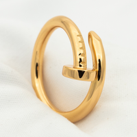 [LUXE]ANILLO JUSTE 2.65MM ORO ROSA