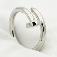 [LUXE]ANILLO JUSTE 2.65MM PLATA