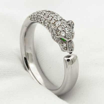 [LUXE]ANILLO PANTHERE DIAMANTE 7.3MM 