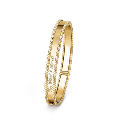 [LUXE]PULSERA DE DIAMANTES PERLEE DE 1 HILERA 