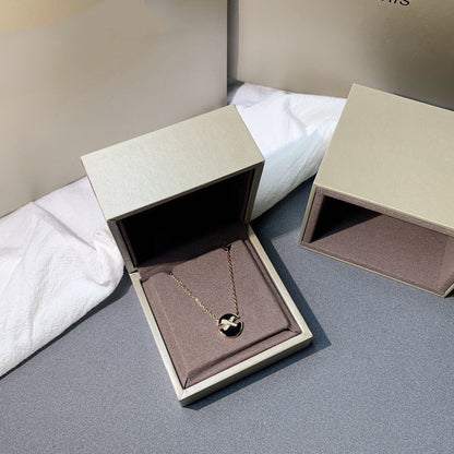 [LUXE]COLLAR JEUX DE ORO ROSA Y DIAMANTES