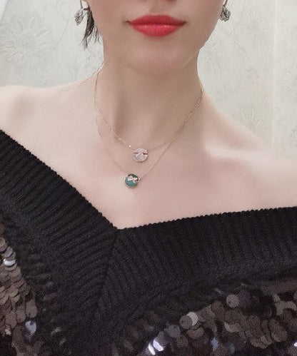 [LUXE]COLLAR JEUX DE ORO ROSA Y DIAMANTES