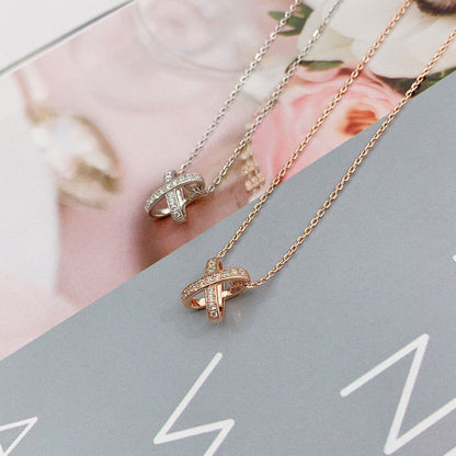 [LUXE]COLLAR JEUX DE DIAMANTES