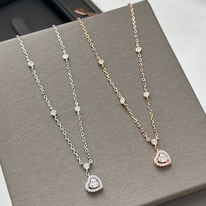 [LUXE] JOY HEART DIAMOND NECKLACE