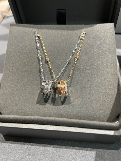 [LUXE] CHAIN MOVE ROMANE PEDAND NECKLACE