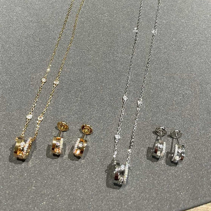 [LUXE] CHAIN MOVE ROMANE PEDAND NECKLACE