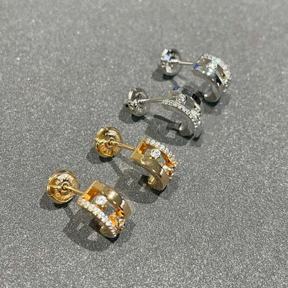 [LUXE] MOVE ROMANE EARRINGS DIAMOND