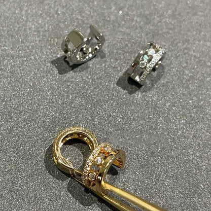 [LUXE] MOVE ROMANE EARRINGS DIAMOND