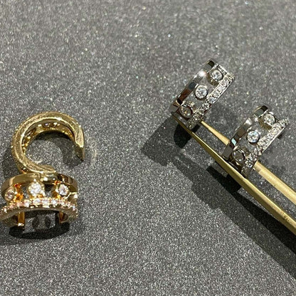[LUXE] MOVE ROMANE EARRINGS DIAMOND