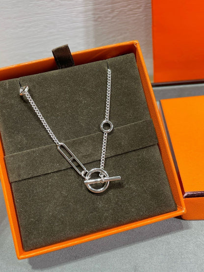[LUJO]HM STERLING CHAINE D'ANCRE CORAZÓN