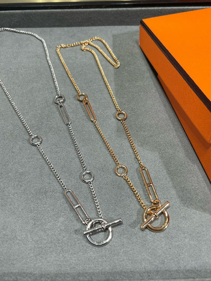 [LUJO]HM STERLING CHAINE D'ANCRE CORAZÓN