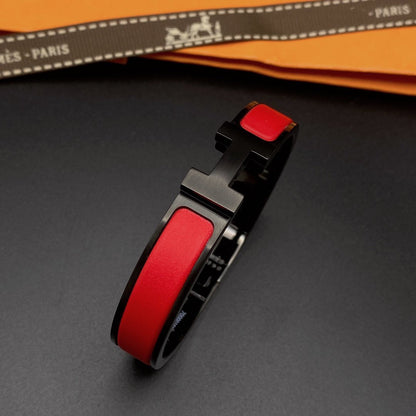 [LUXE]CLIC HM SO BLACK PULSERA ROJA