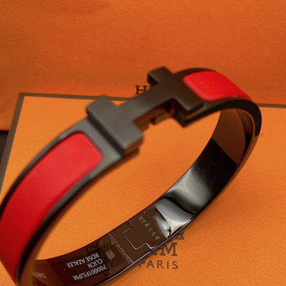 [LUXE]CLIC HM SO BLACK PULSERA ROJA