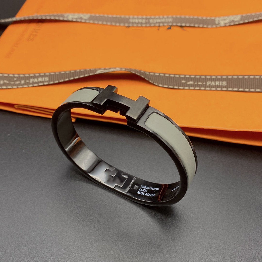 PULSERA [LUXE]CLIC HM SO BLACK GREY