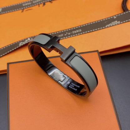 PULSERA [LUXE]CLIC HM SO BLACK GREY