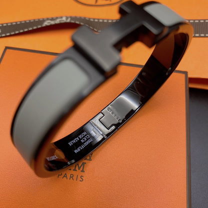 PULSERA [LUXE]CLIC HM SO BLACK GREY