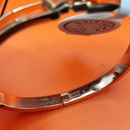 [LUXE] PULSERA CLÁSICA HM CLIC ROJO DE 8 MM CON ESMALTE