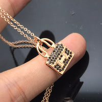 [LUXE] HM COLLAR LLEGADA DIAMANTE NEGRO