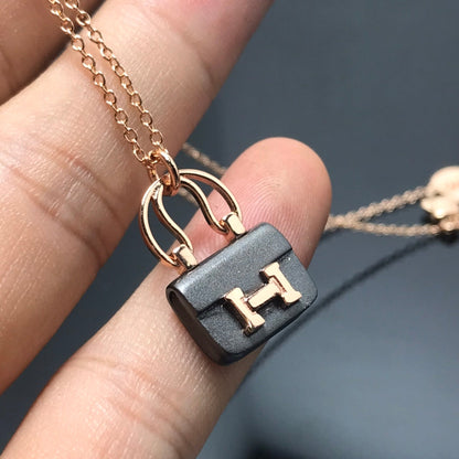 [LUXE]COLLAR CON COLGANTE HM AMULETTES CONSTANCE PARA MUJER