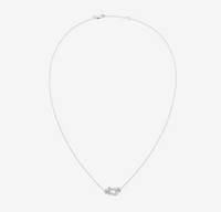 [LUXE]FORCE 10 COLLAR DE PLATA CON DIAMANTES MODELO MINI