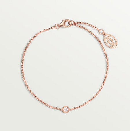 [LUXE]PULSERA DE ESLABONES DE DIAMANTES DAMOUR