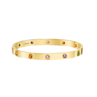 [LUXE]2026 RAINBOW LOVE BRACELET 6.1MM  10 DIAMONDS