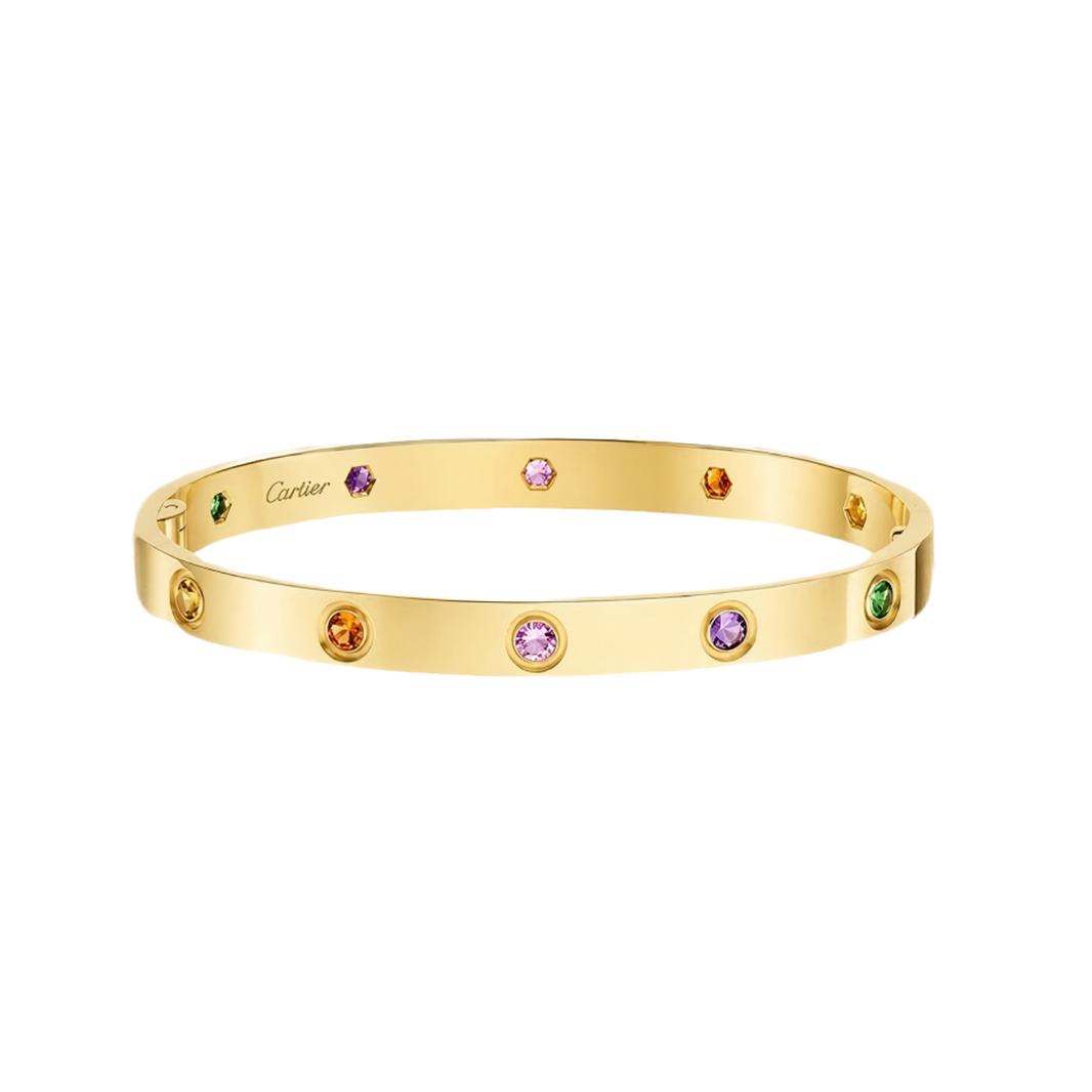 [LUXE]2026 RAINBOW LOVE BRACELET 6.1MM  10 DIAMONDS