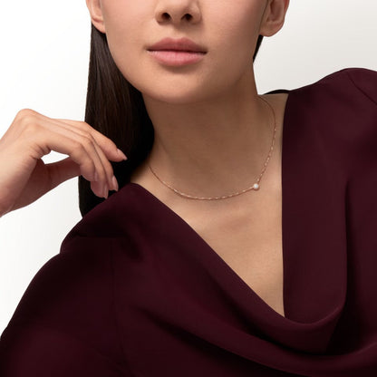 [LUXE] DAMOUR DIAMOND NECKLACE