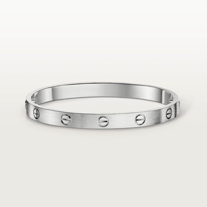 [LUXE] LOVE BRACELET 6.1MM BRUSHED