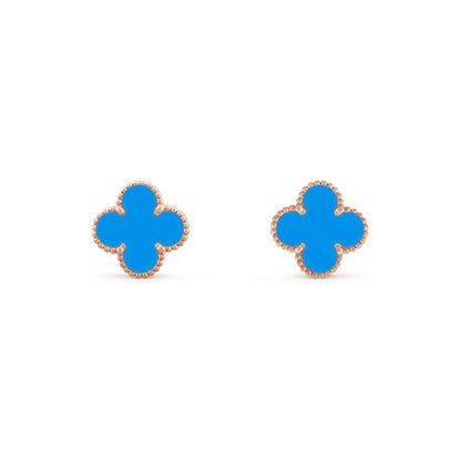 [LUXE] COLECCIÓN DE PENDIENTES DE TRÉBOL DE 15 MM
