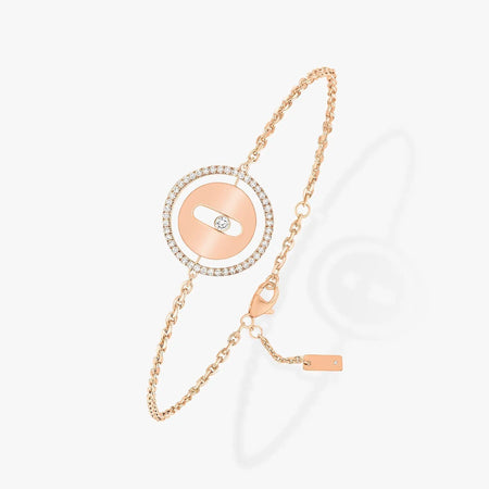 [LUXE] LUCKY MOVE PAVED DIAMOND BRACELET