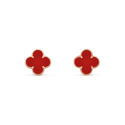 [LUXE] COLECCIÓN DE PENDIENTES DE TRÉBOL DE 15 MM