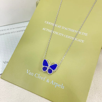 [LUXE]2026 NEW STYLE LUCKY SPRING BUTTERFLY 1 MOTIFS FLOWER NECKLACE