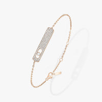 [LUXE] MOVE CLASSIQUE DIAMOND PAVED BRACELET