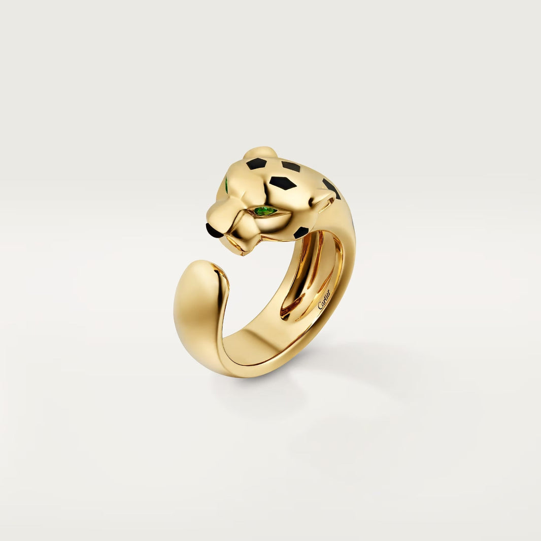 [LUXE] PANTHERE SPOTTED MEDIUM RING