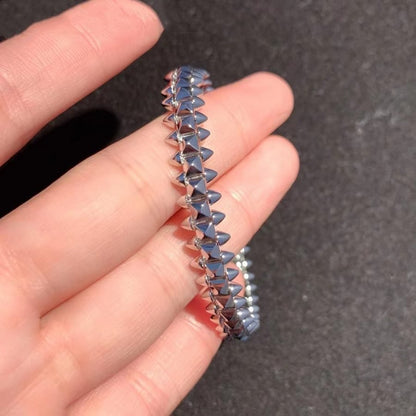PULSERA DE PLATA CLASH [LUXE]