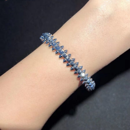 PULSERA DE PLATA CLASH [LUXE]